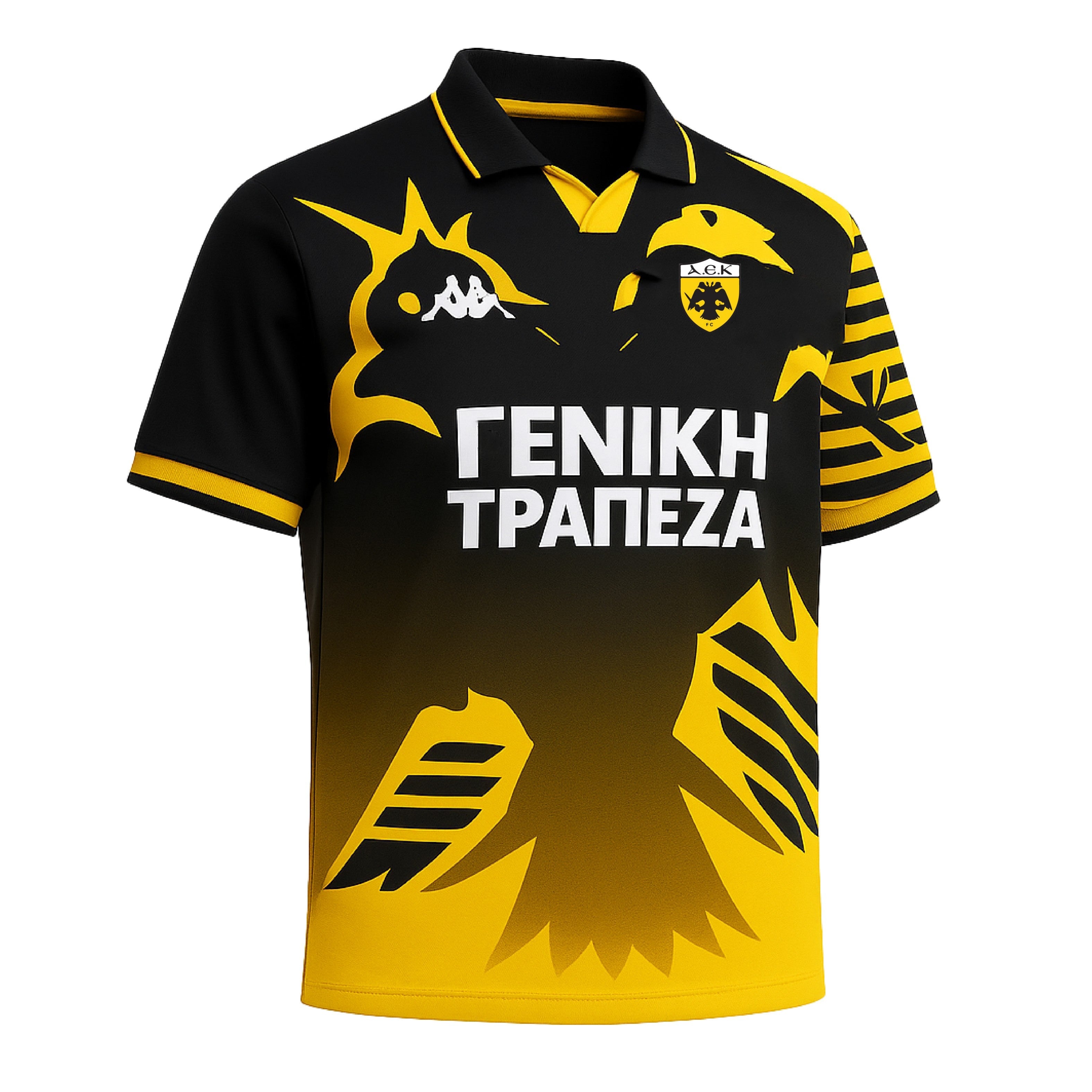 AEK Athens 1997-1999 Home (Feels Like New) - Size L