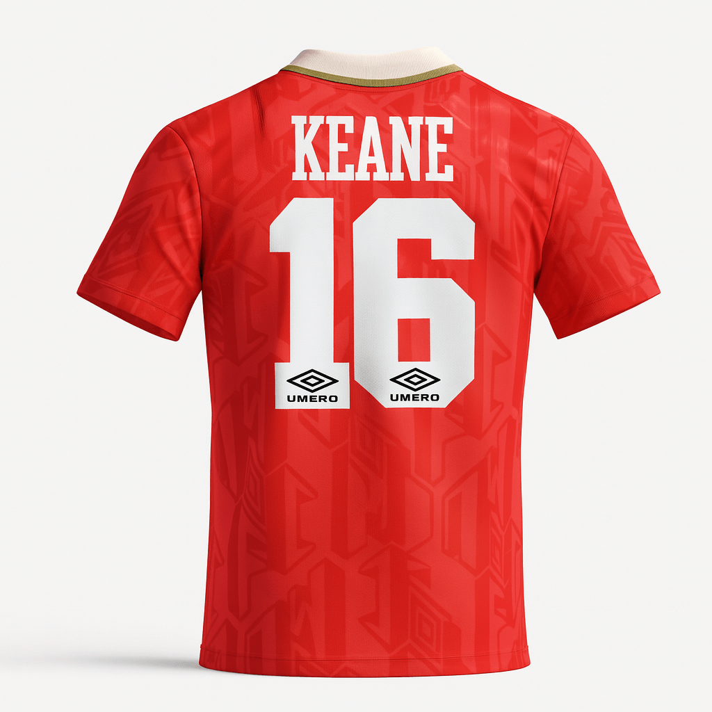 1992–94 Manchester United Home Keane #16 (Feels Like New) - Size S