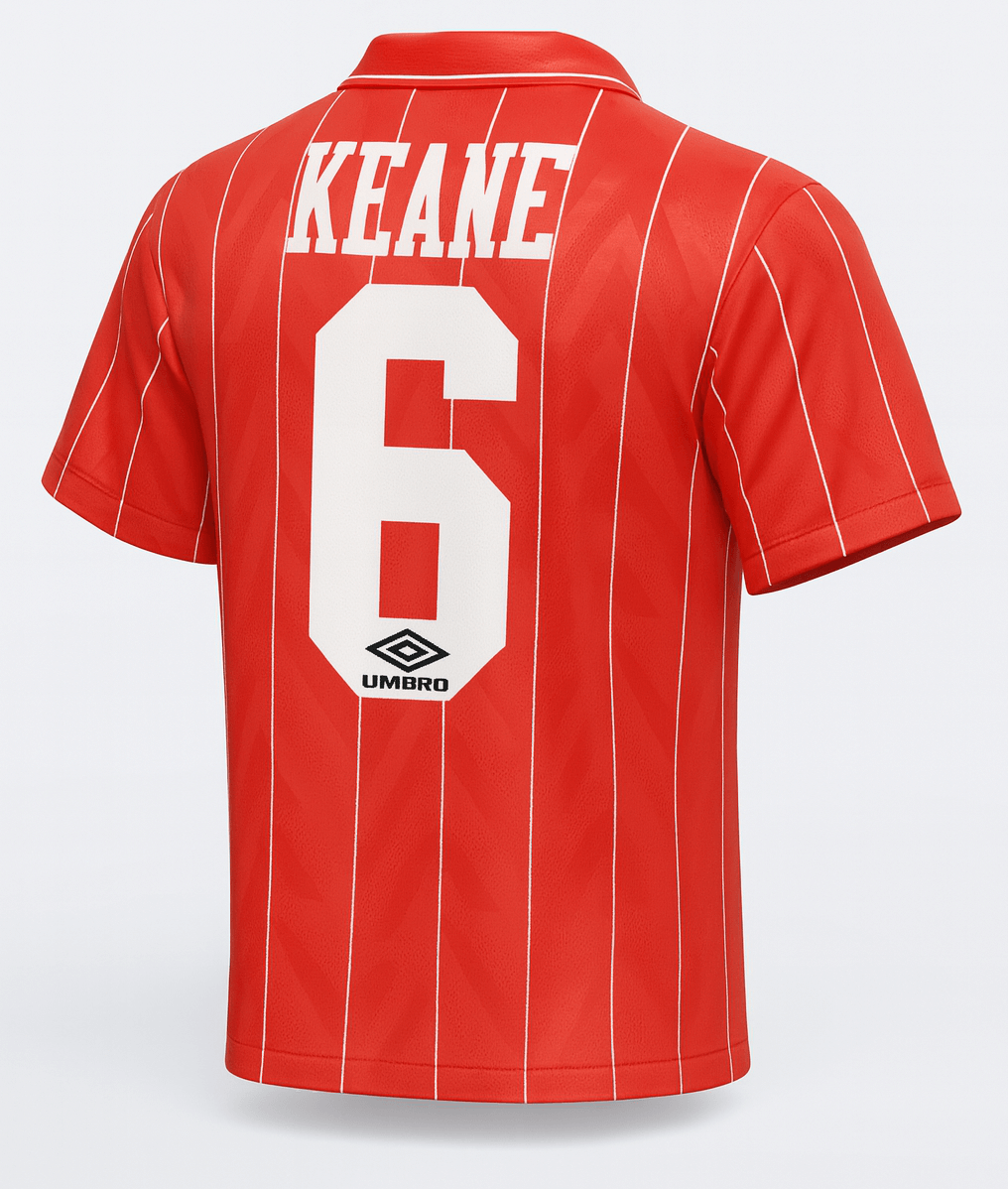 1992–94 Nottingham Forest Home Keane #6 (Feels Like New) - Size S