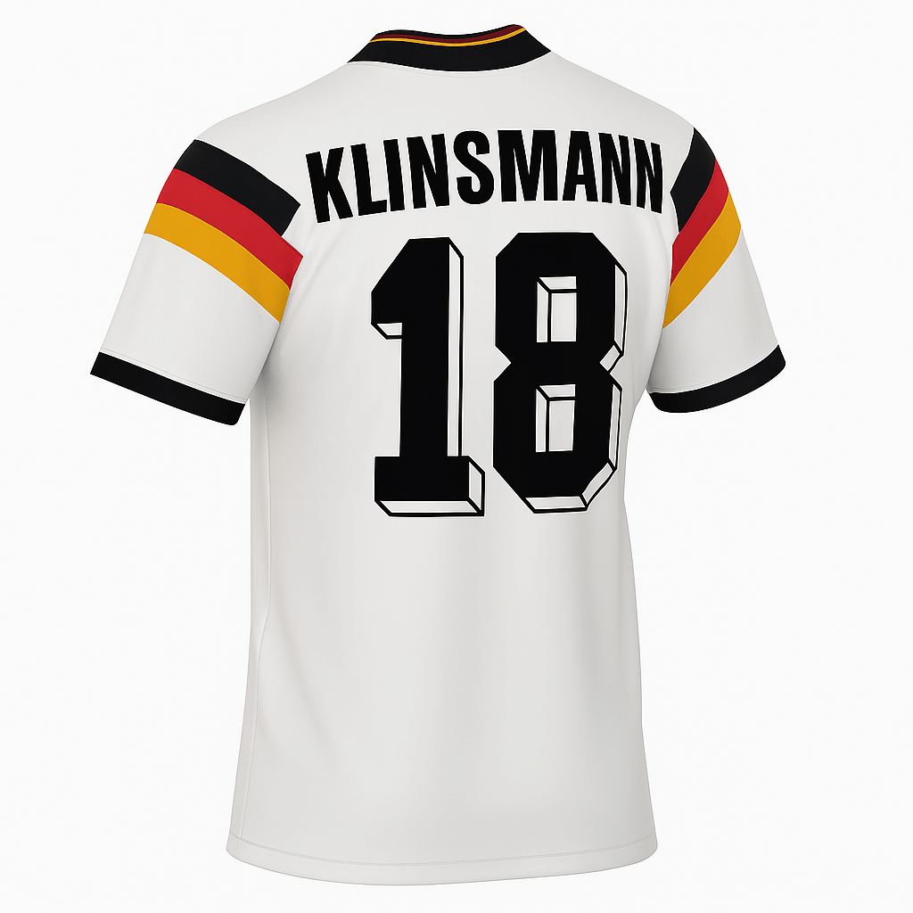 1992 Germany Home Klinsmann #18 (Feels Like New) - Size XXL