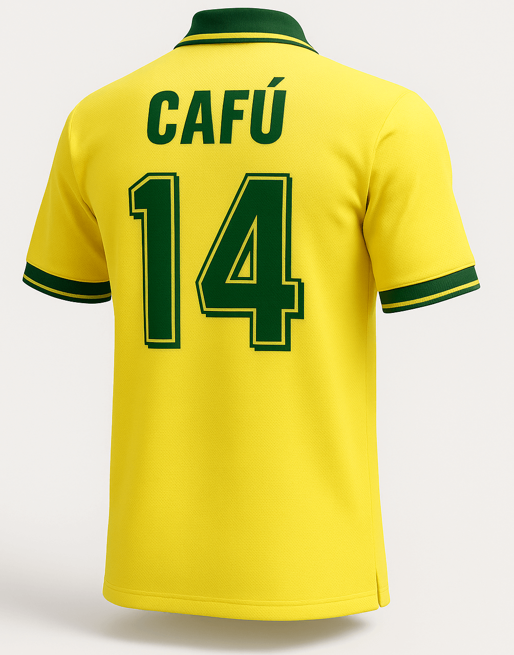 1994 Brazil Home Shirt Cafu #14 (Feels Like New) - Size M