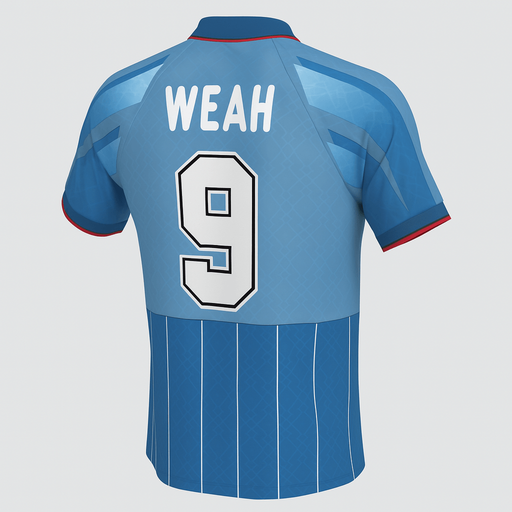 1995–96 AC Milan Fourth Weah #9 (Feels Like New) - Size S