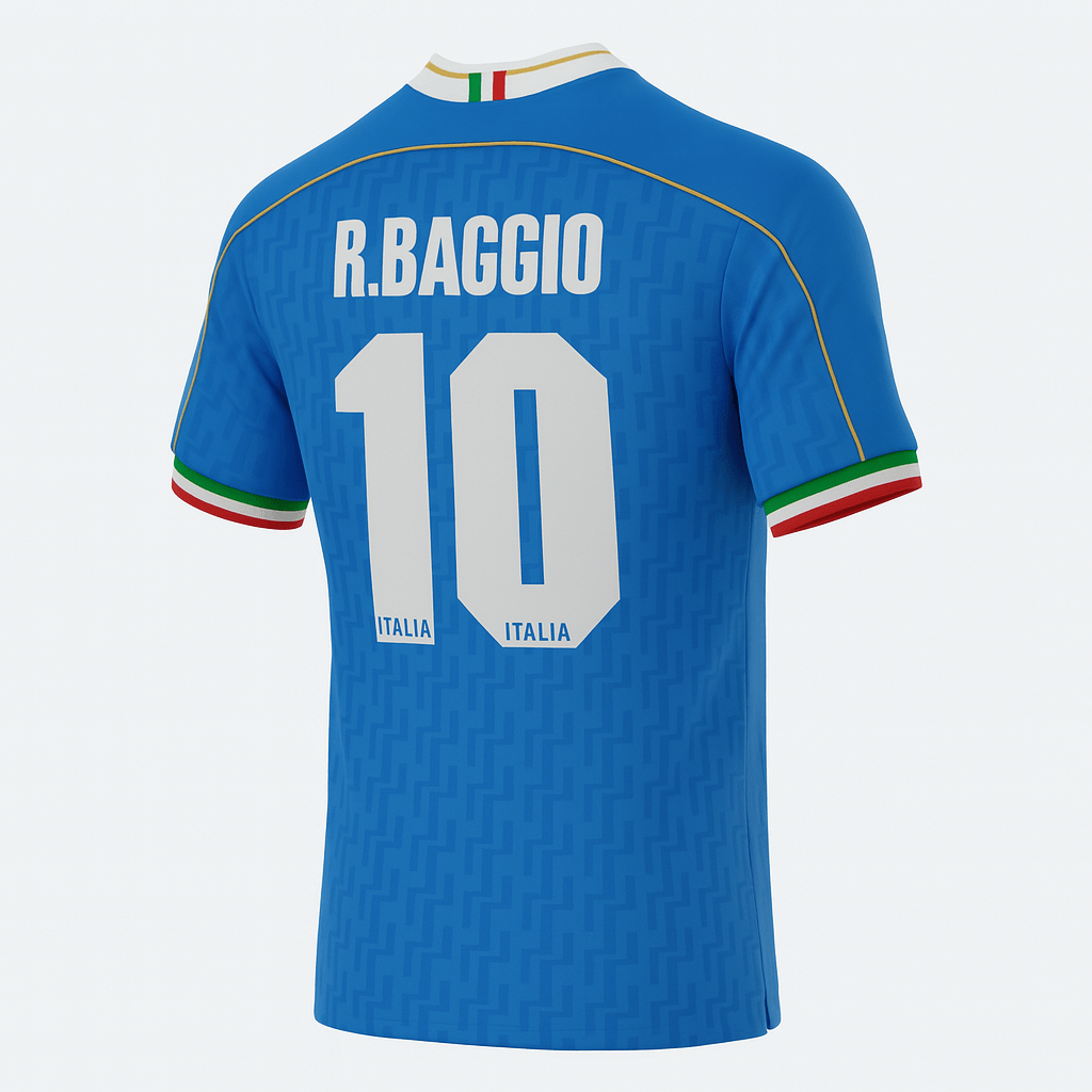 1996 Italy Home R. Baggio #10 (Feels Like New) - Size L