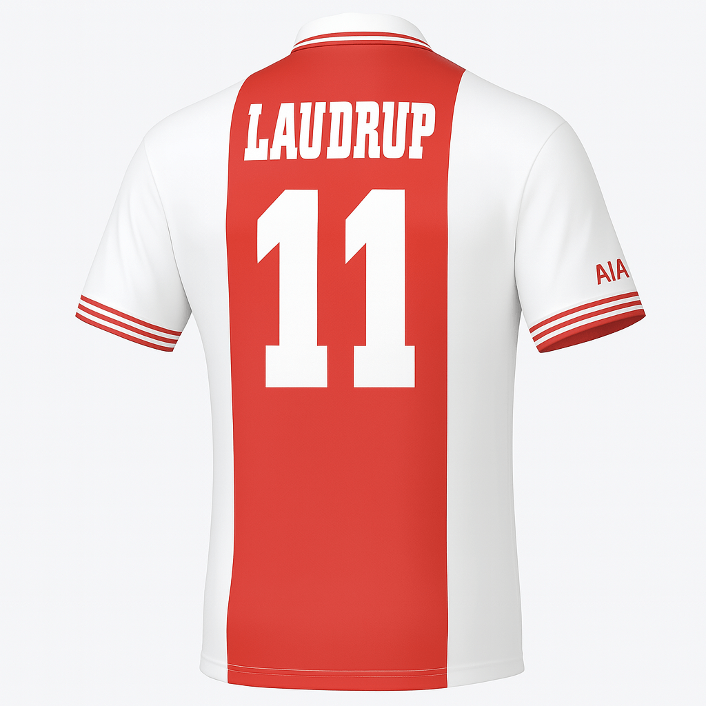 1997–98 Ajax Home Laudrup #11 (Feels Like New) - Size XL