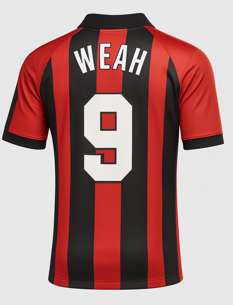 1998–00 AC Milan Home Weah #9 (Feels Like New) - Size XS