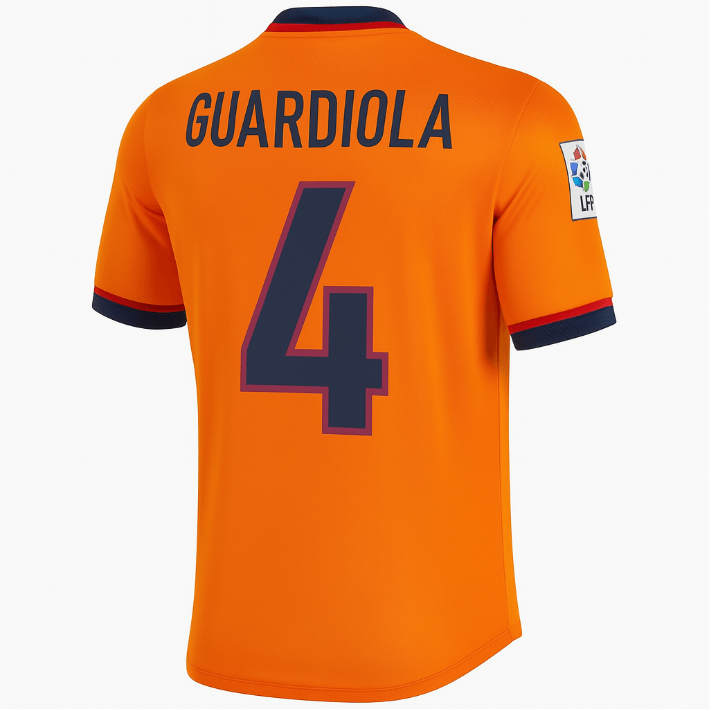 1998–00 Barcelona Third Guardiola #4 (Feels Like New) - Size L