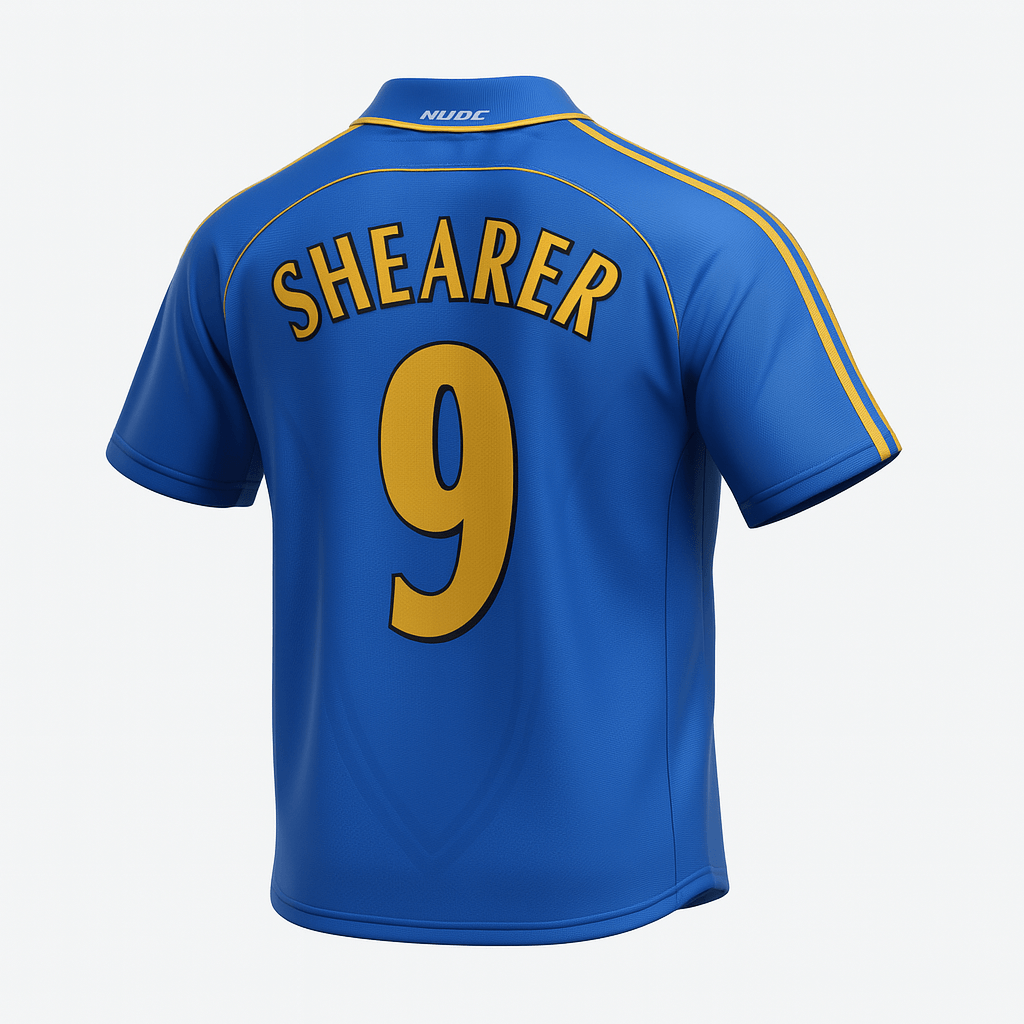 1998–99 Newcastle Away Shearer #9 (Feels Like New) - Size XL