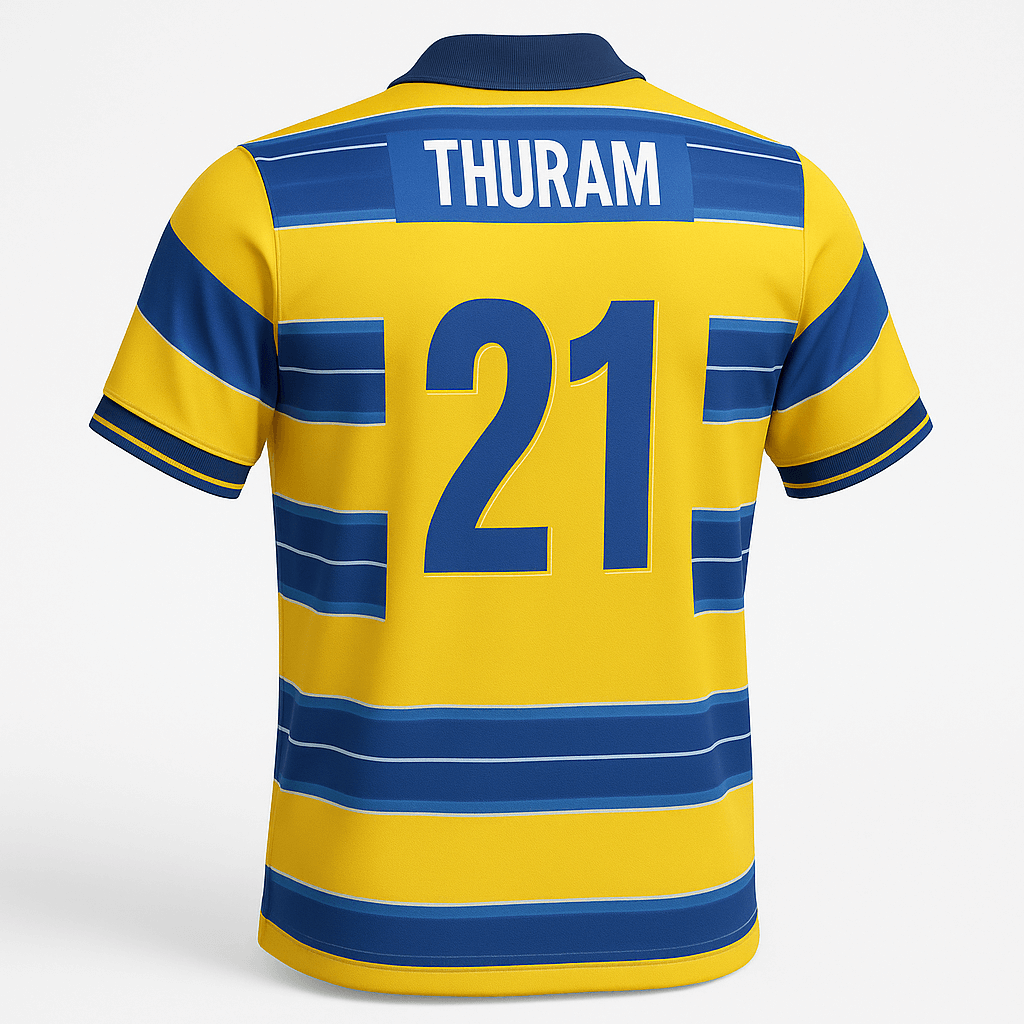 1998–99 Parma Home Thuram #21 (Feels Like New) - Size S