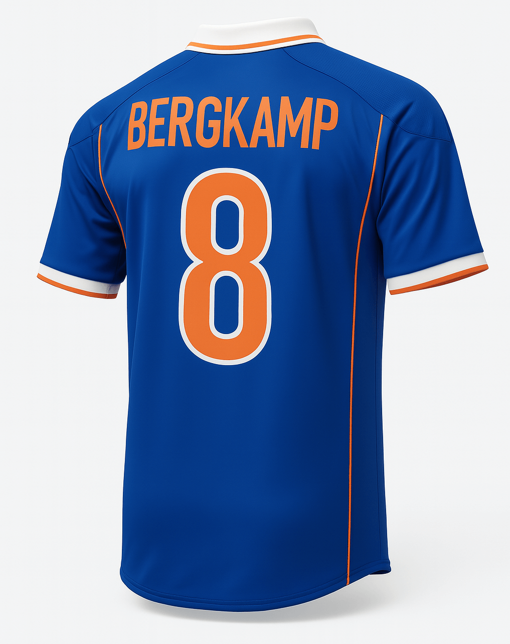1998 Netherlands Away Bergkamp #8 (Feels Like New) - Size XS