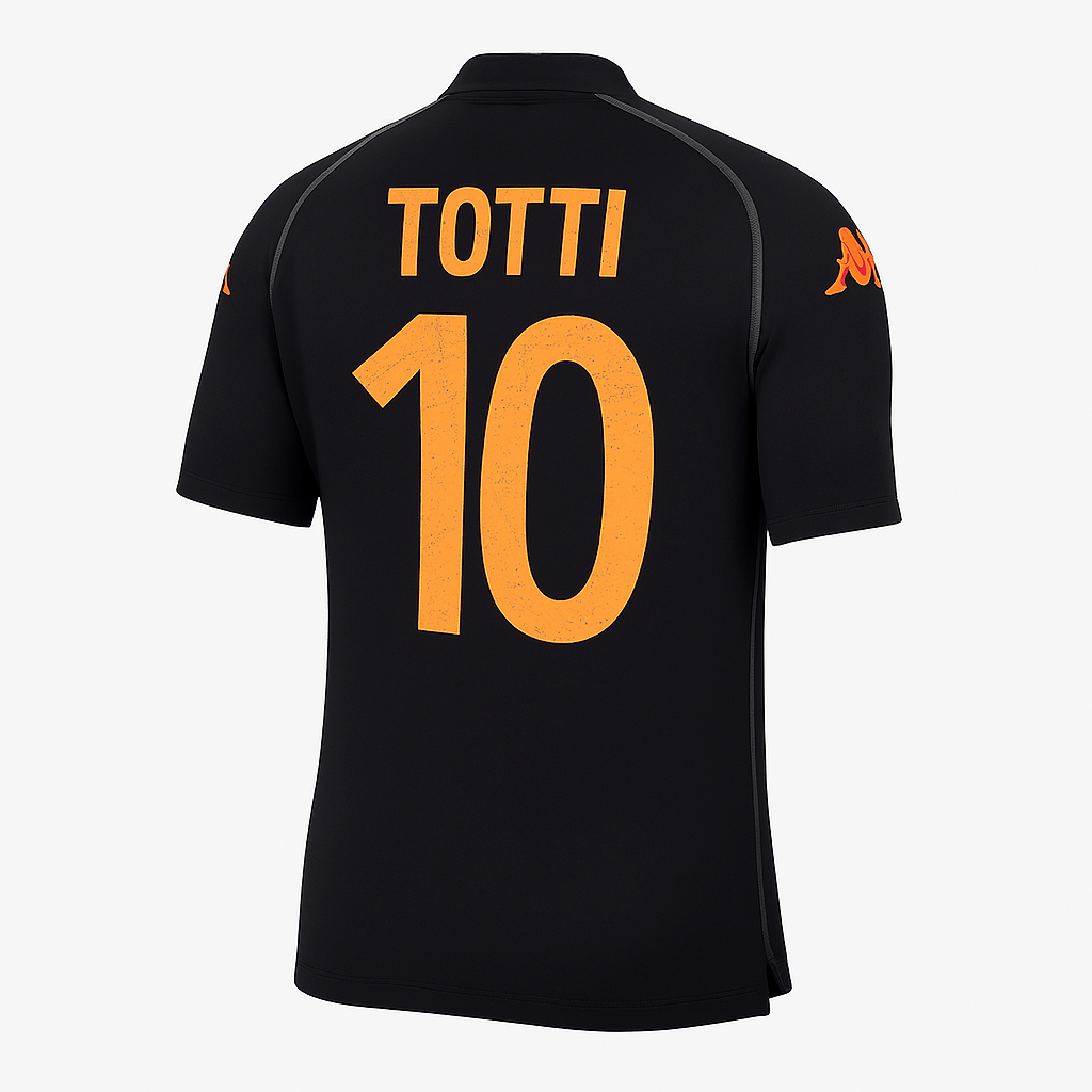 2000–01 Roma Third Totti #10 (Feels Like New) - Size L