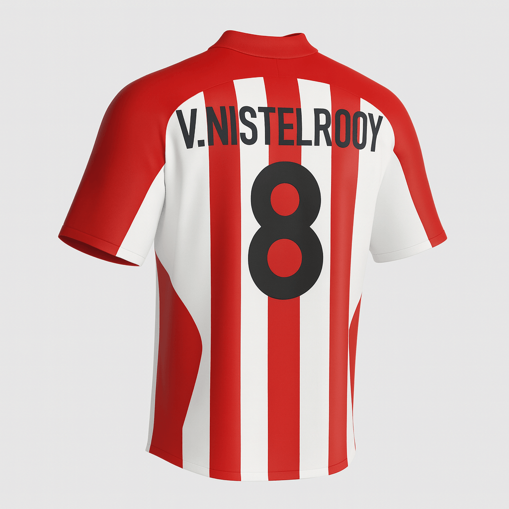 2000–02 PSV Home V.Nistelrooy #8 (Feels Like New) - Size XS