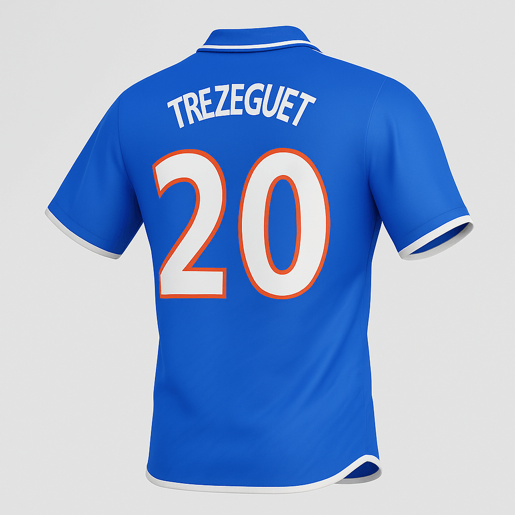 2000 France Home Trezeguet 20 (Feels Like New) - Size XS