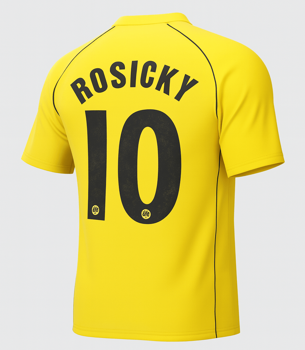 2001–02 Borussia Dortmund Away Rosicky #10 (Feels Like New) - Size M