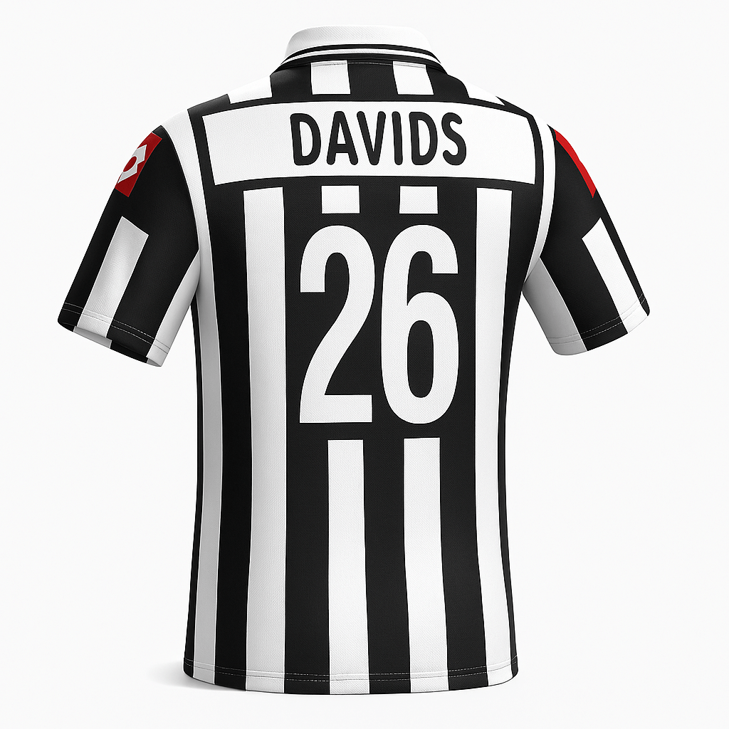 2001–02 Juventus Home Davids #26 (Feels Like New) - Size L