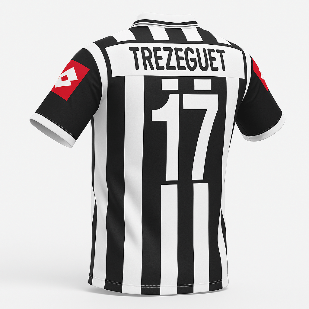 2001–02 Juventus Home Trezeguet #17 (Feels Like New) - Size XS