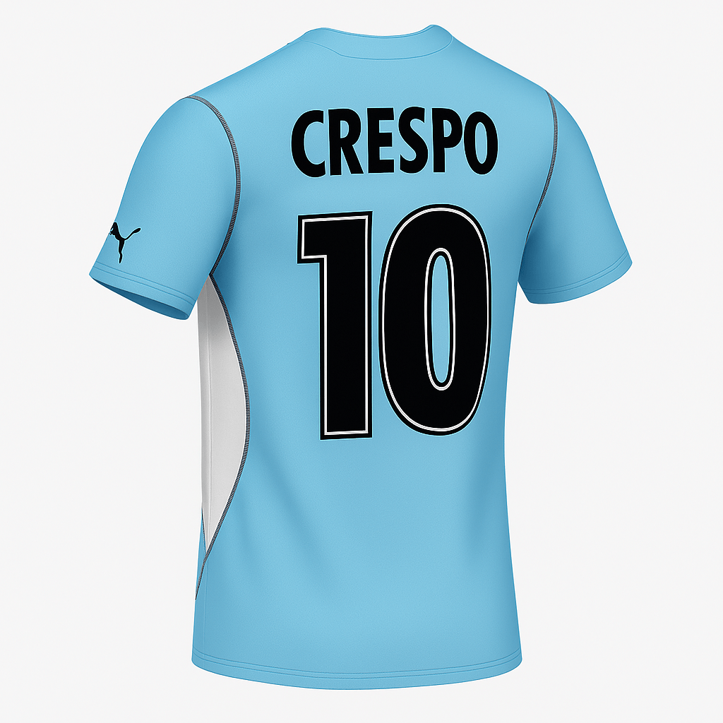 2001–02 Lazio Home Crespo #10 (Feels Like New) - Size XS