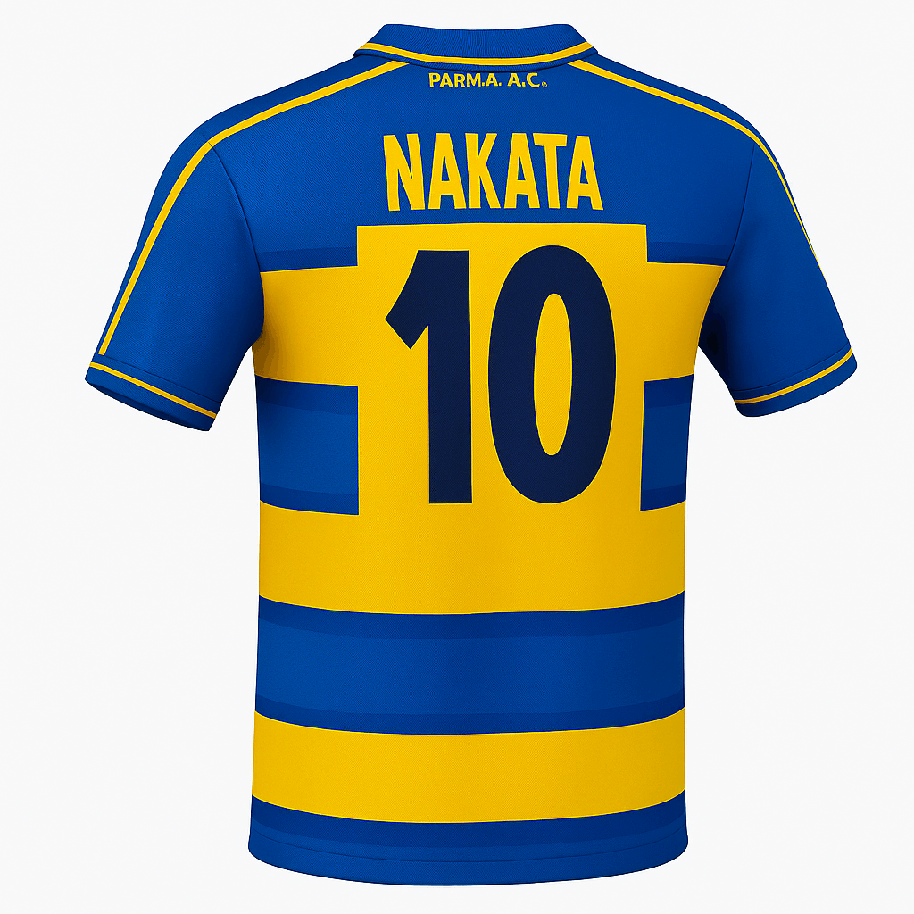 2001–02 Parma Home Nakata #10 (Feels Like New) - Size XL