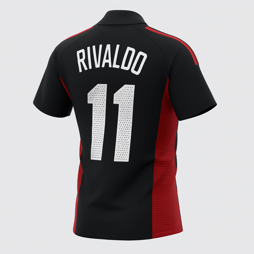 2002–03 AC Milan Third Rivaldo #11 (Feels Like New) - Size S