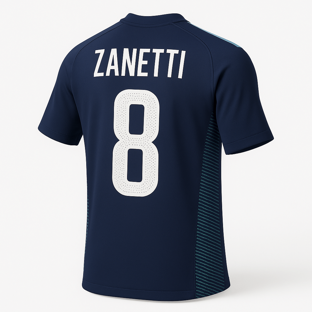 2002–03 Argentina Away Zanetti #8 (Feels Like New) - Size XS