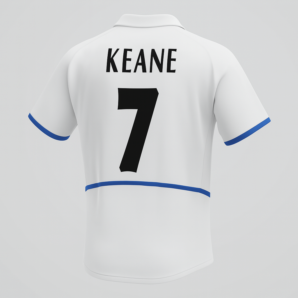 2002–03 Leeds United Home Keane #7 (Feels Like New) - Size S