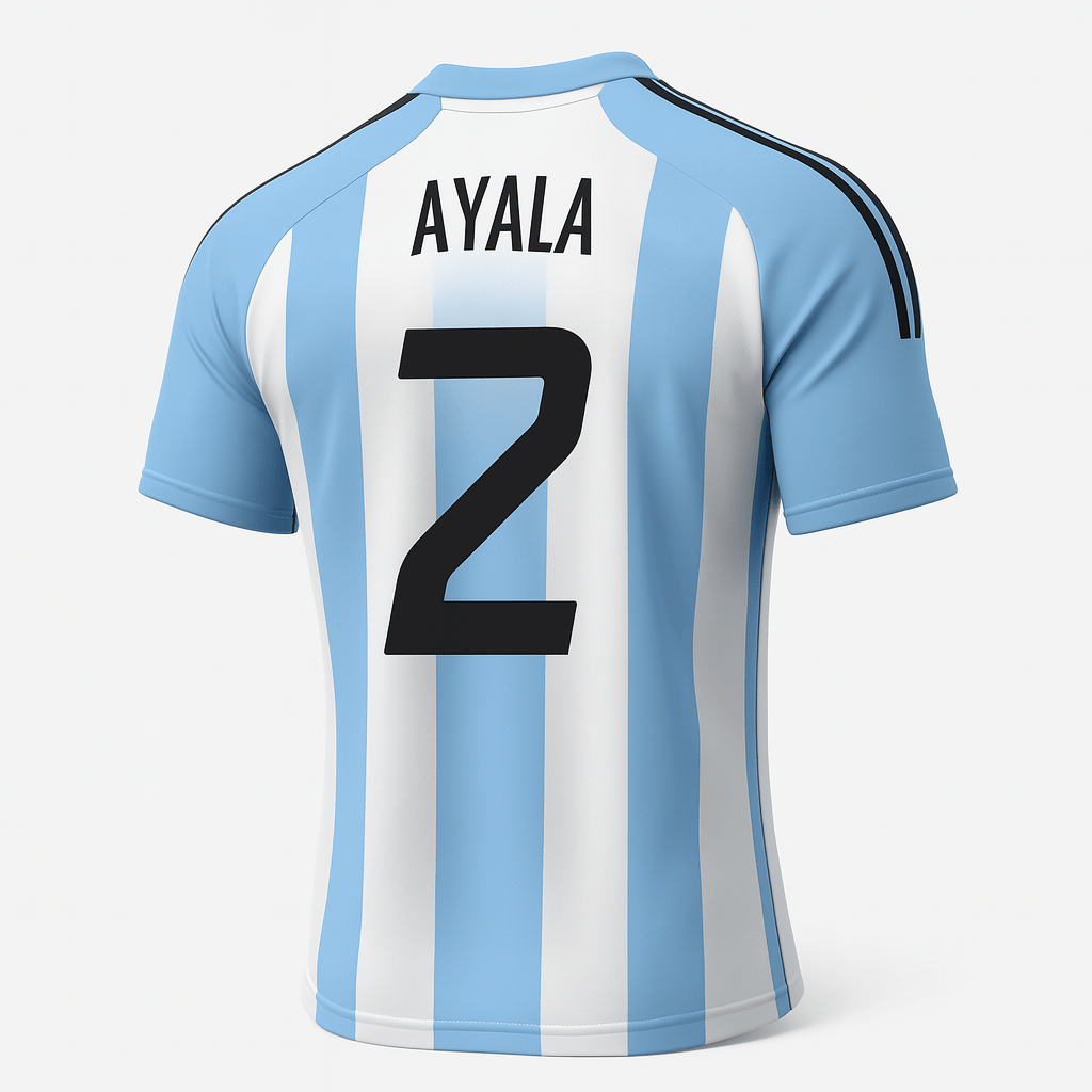 2002 Argentina Home Ayala #2 (Feels Like New) - Size L
