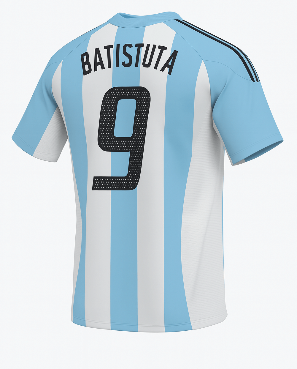 2002 Argentina Home Batistuta #9 (Feels Like New) - Size XXL