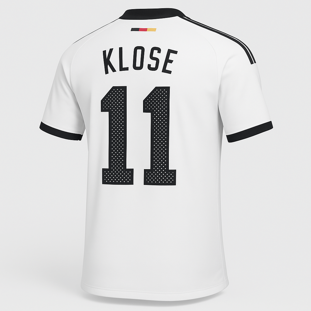 2002 Germany Home Klose #11 (Feels Like New) - Size XXL