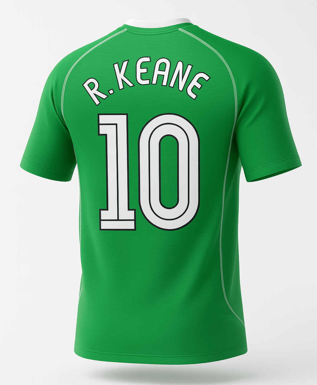 2002 Ireland Home R.Keane #10 (Feels Like New) - Size XS