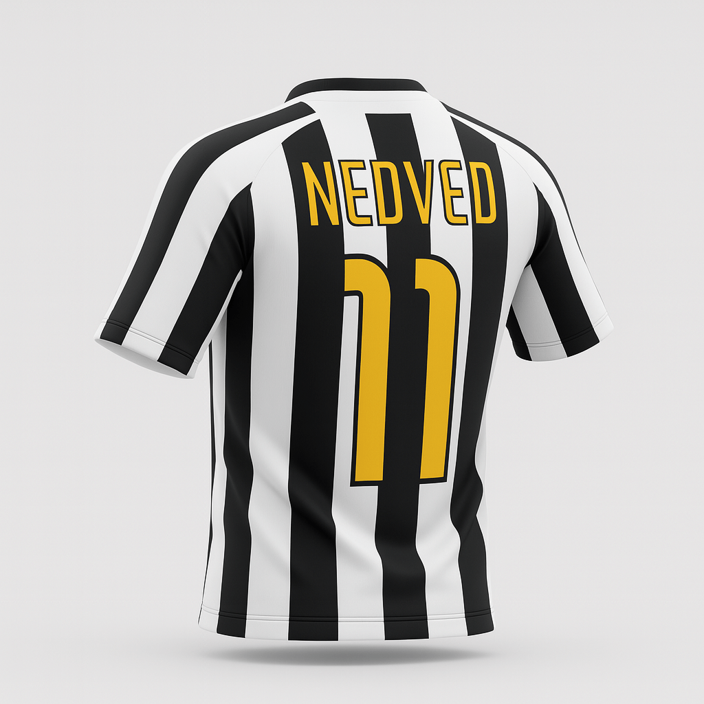 2003–04 Juventus Home Nedved #11 (Feels Like New) - Size XS