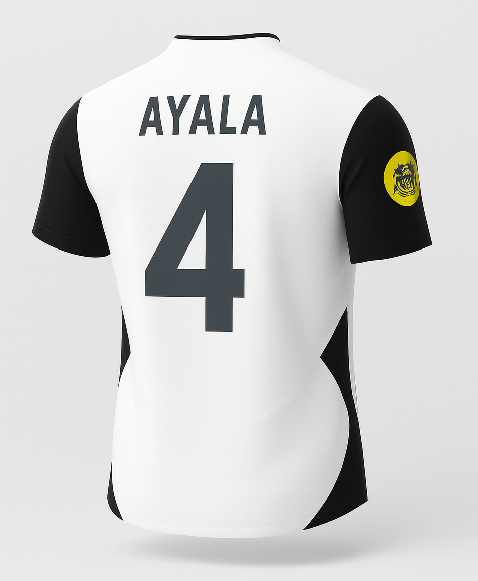 2003–04 Valencia Home Ayala #4 (Feels Like New) - Size XS
