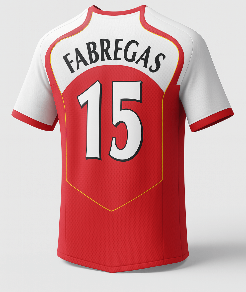 2004–05 Arsenal Home Fabregas #15 (Feels Like New) - Size XS