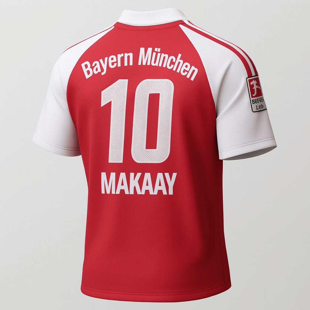 2004–05 Bayern Munich Home Makaay #10 (Feels Like New) - Size L