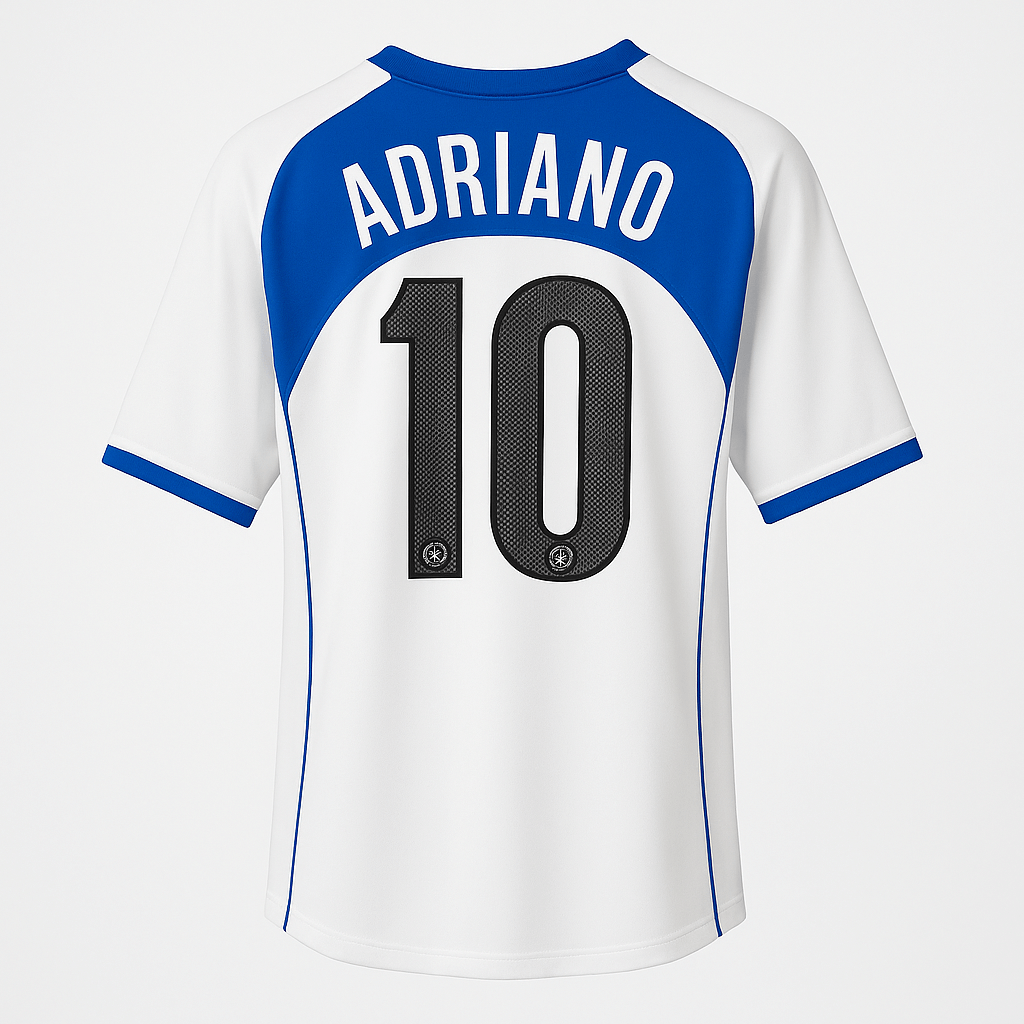 2004–05 Inter Milan Away Adriano #10 (Feels Like New) - Size XL