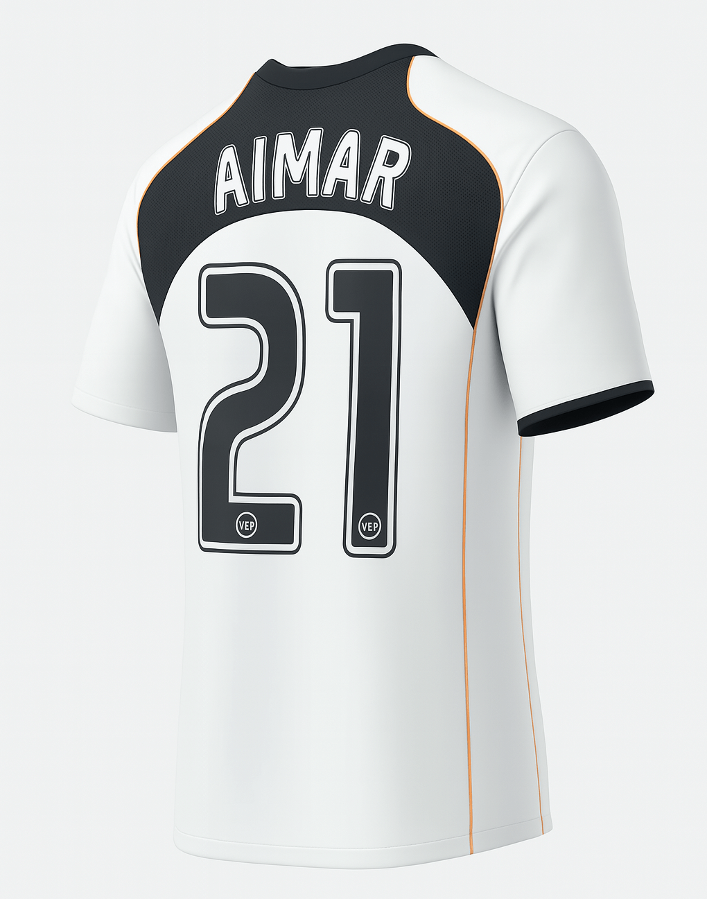 2004–05 Valencia Home Aimar #21 (Feels Like New) - Size M
