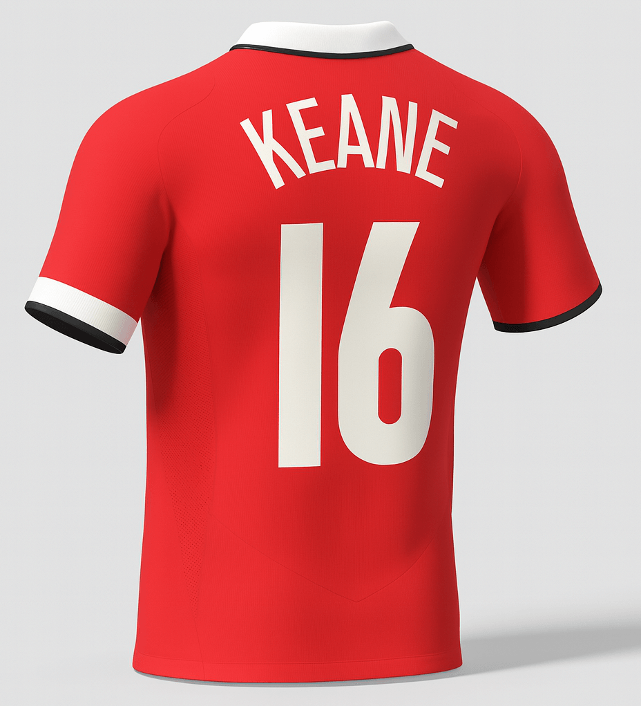 2004–06 Manchester United Home Keane #16 (Feels Like New) - Size L