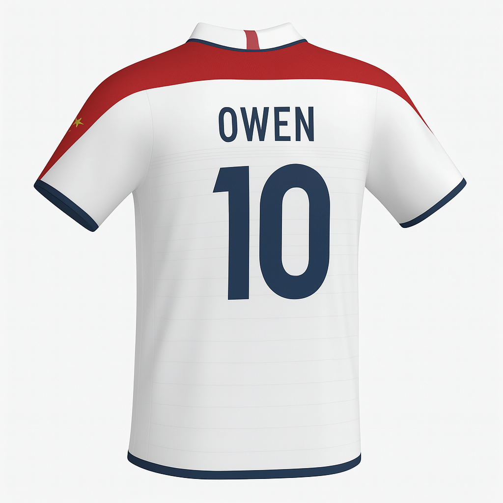 2004 England Home Owen #10 (Feels Like New) - Size XL