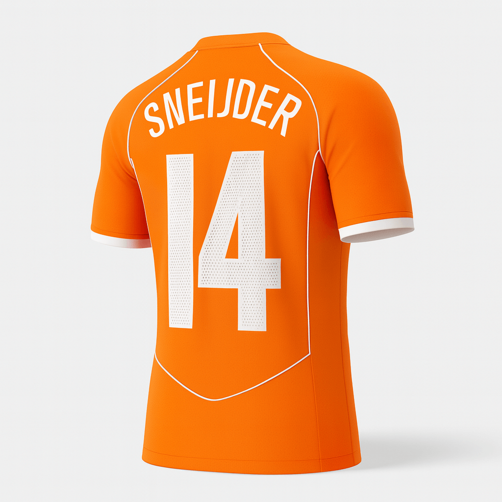 2004 Netherlands Home Sneijder #14 (Feels Like New) - Size XL