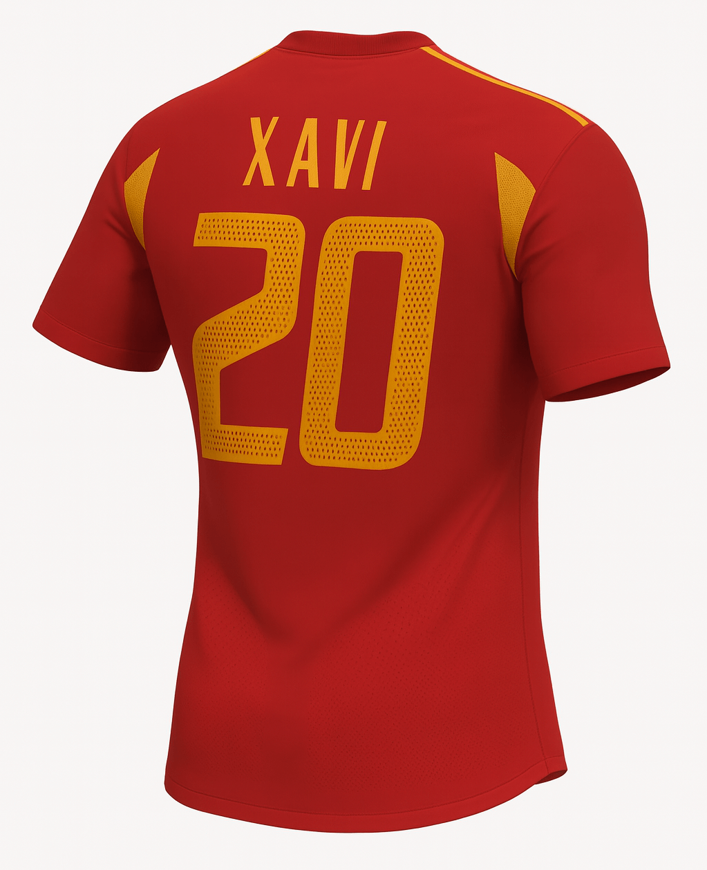 2004 Spain Home Xavi #20 (Feels Like New) - Size S