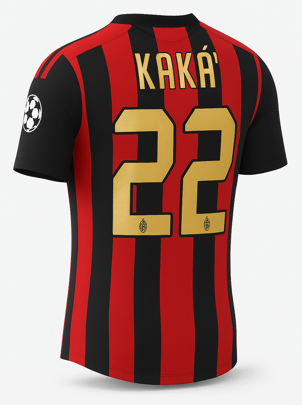 2005–06 AC Milan Home Kaka #22 (Feels Like New) - Size M