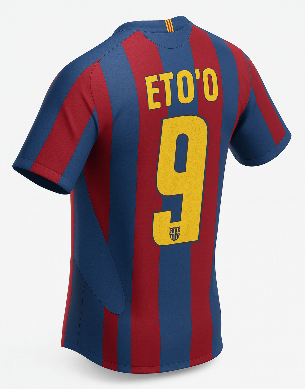 2005–06 Barcelona Home Eto'o #9 (Feels Like New) - Size M