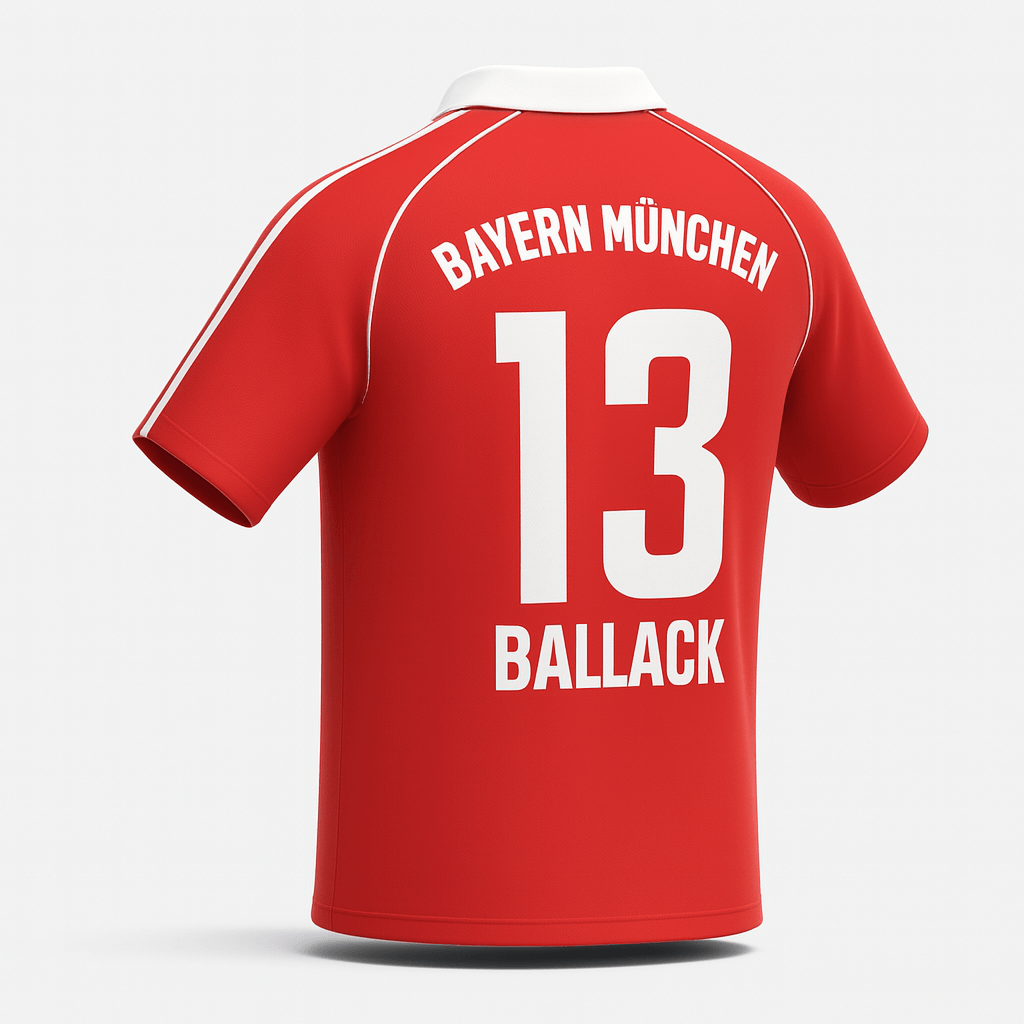 2005–06 Bayern Munich Home Ballack #13 (Feels Like New) - Size M