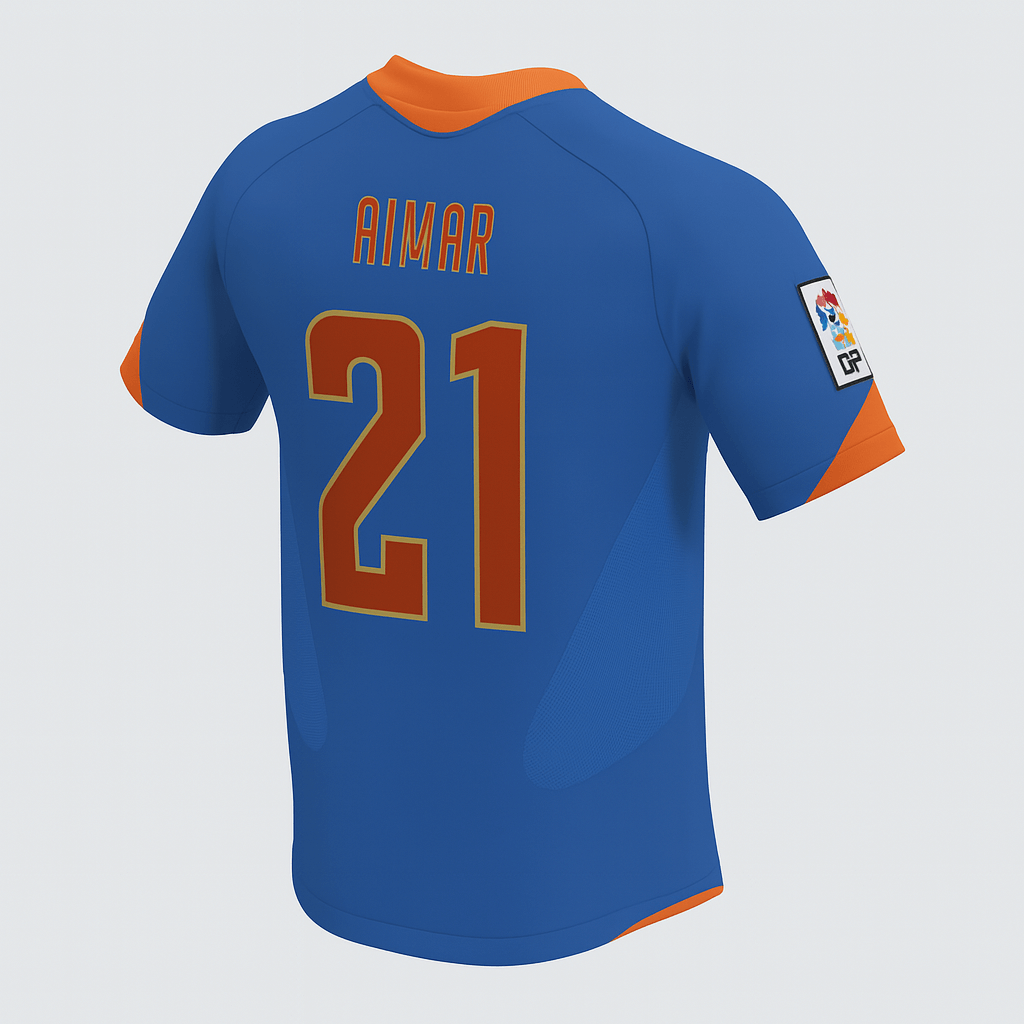 2005–06 Valencia Away Aimar #21 (Feels Like New) - Size L