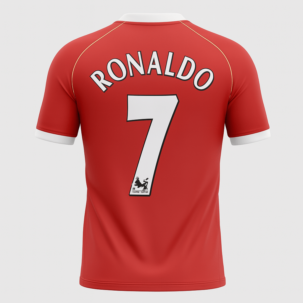 2006–07 Manchester United Home Ronaldo #7 (New) - Size L