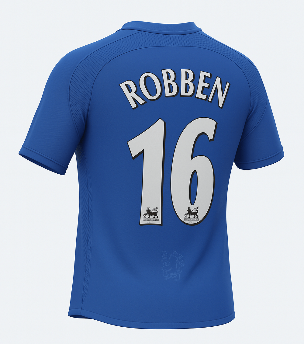 2006–08 Chelsea Home Robben #16 (New) - Size XXL