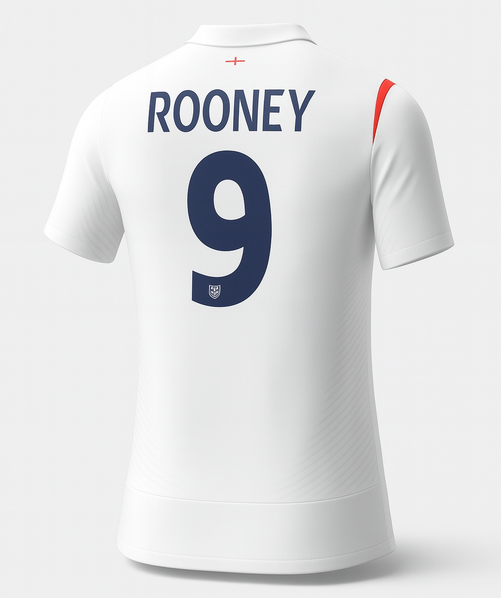 2006 England Home Rooney #9 (New) - Size L