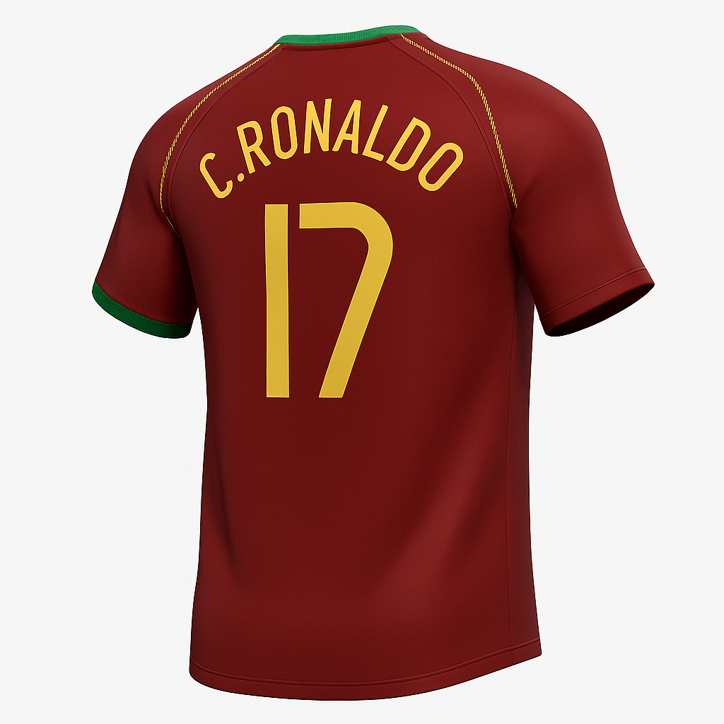 2006 Portugal Home C.Ronaldo #17 (New) - Size XXL