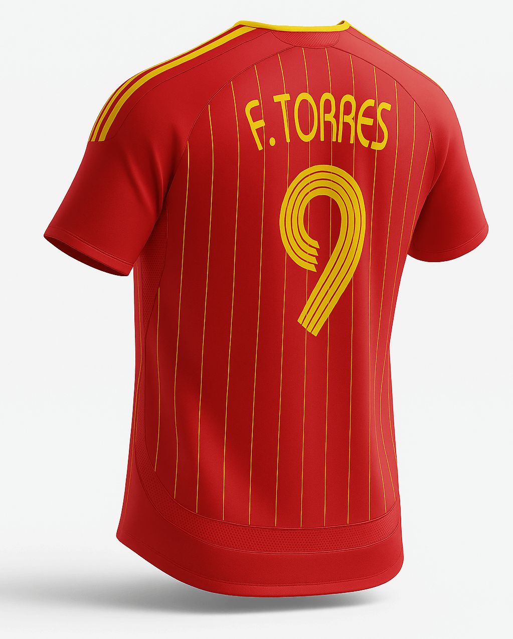2006 Spain Home F.Torres #9 (New) - Size XXL