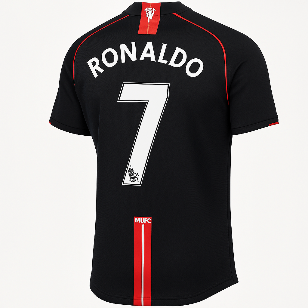 2007–08 Manchester United Away Ronaldo #7 (New) - Size XXL