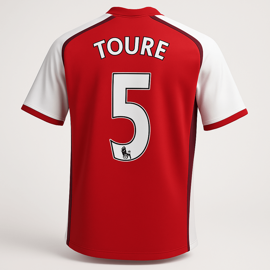 2008–10 Arsenal Home Toure #5 (New) - Size M