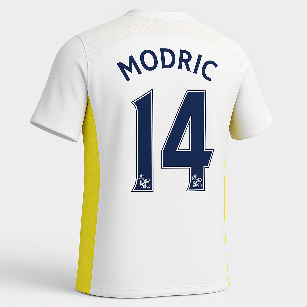 2009–10 Tottenham Home Modric #14 (New) - Size XL